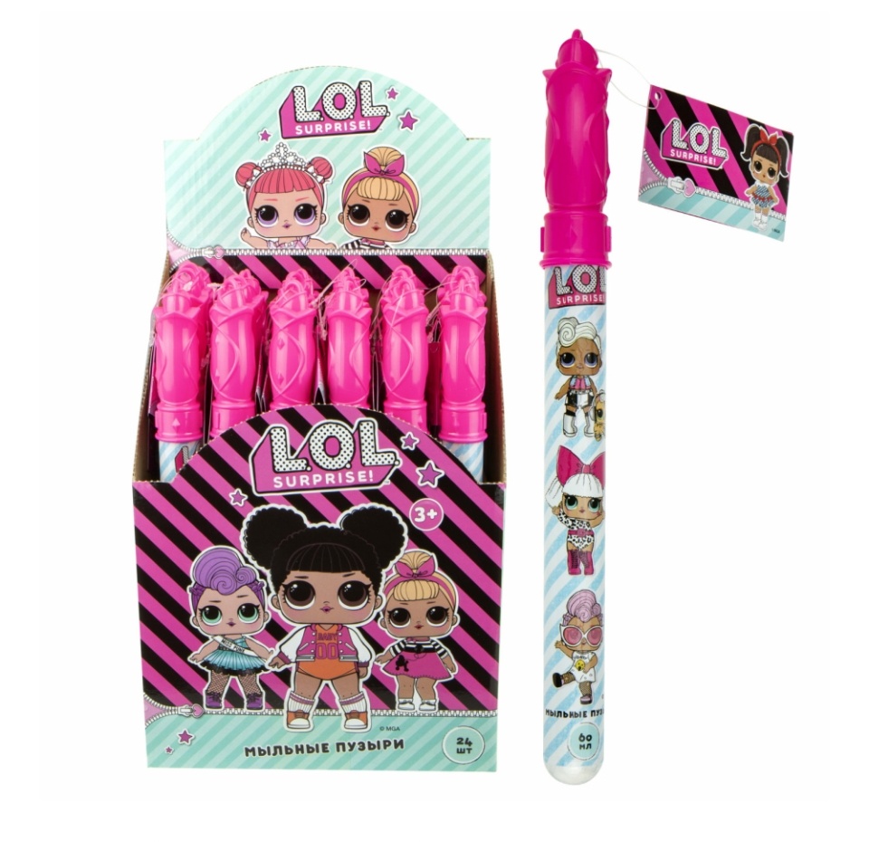 

Мыльные пузыри Lol колба 60 мл