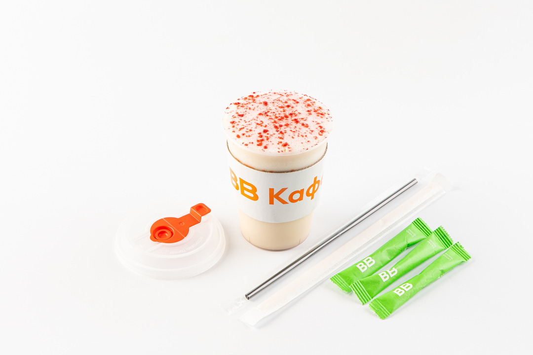 

Латте ВкусВилл малина-миндаль 300 мл