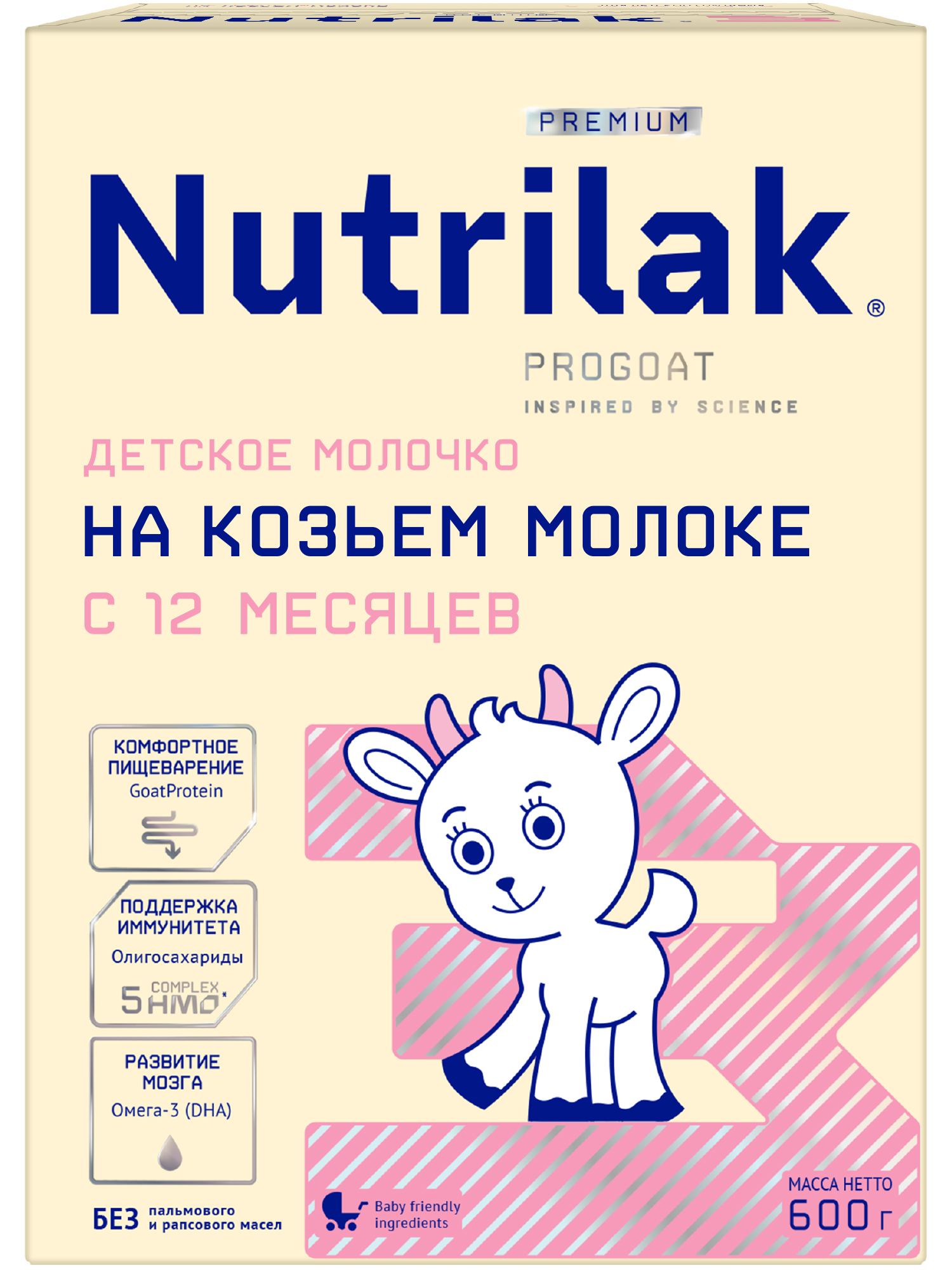 

Смесь Nutrilak Premium 3 на козьем молоке 600 г