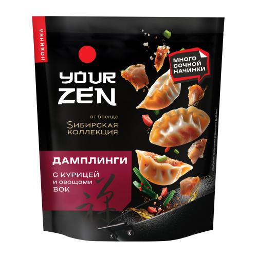 

Дамплинги Your Zen с курицей и овощами вок 270 г
