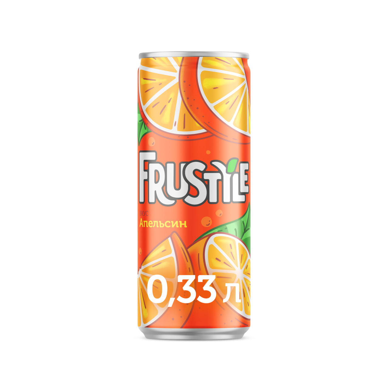 

Газированный напиток Frustyle Апельсин 0.33 л