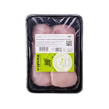 

Филе грудки цыпленка-бройлера Куркод без кожи 800 г