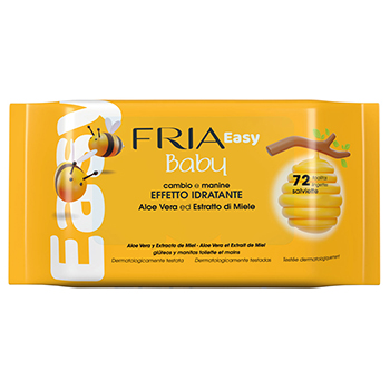 

Салфетки влажные детские Fria Алоэ вера и мёд 72 шт.