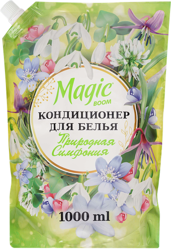 

Кондиционер для белья Mgic Boom Природная симфония 1 л