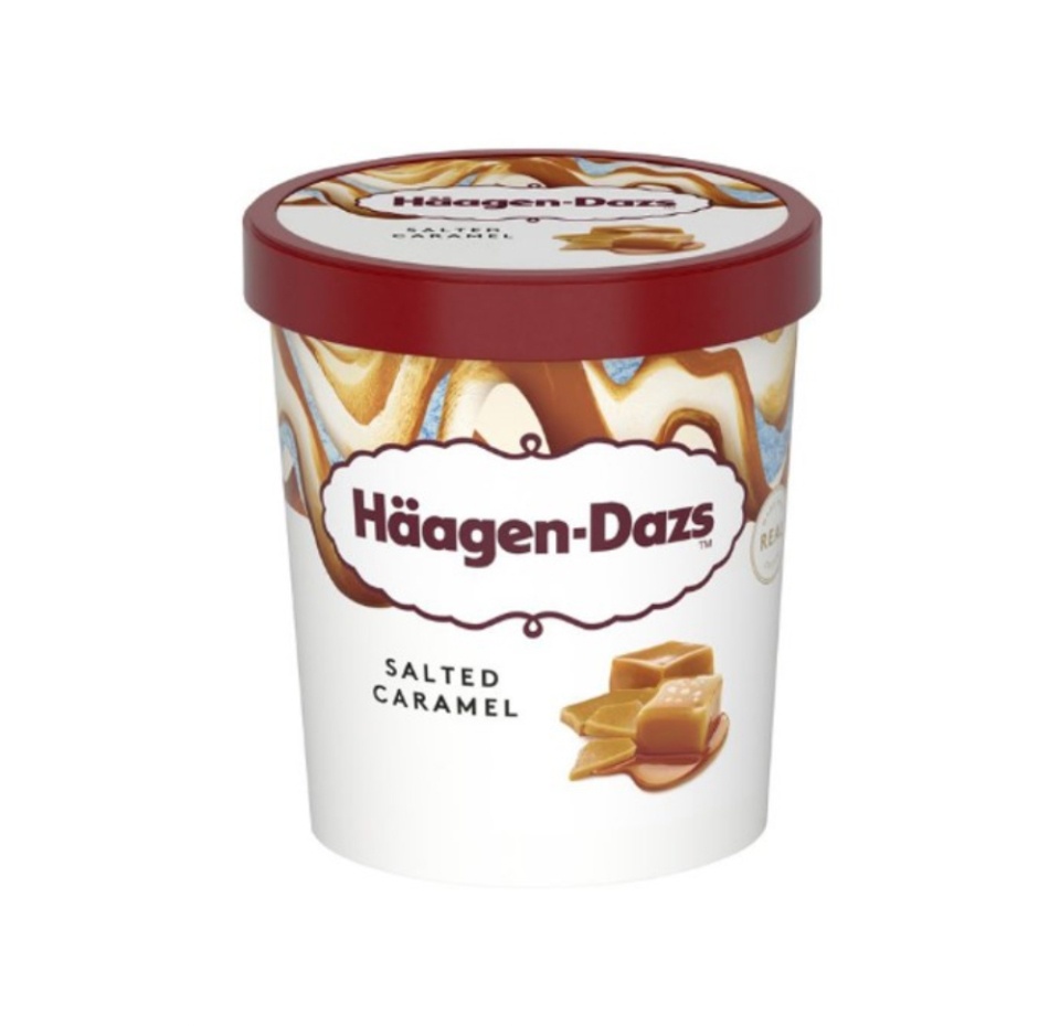 

Мороженое Haagen-Dazs с соленой карамелью без заменителя молочного жира 400 г
