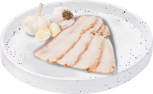 

Шпик Лента Fresh соленый с чесноком вес