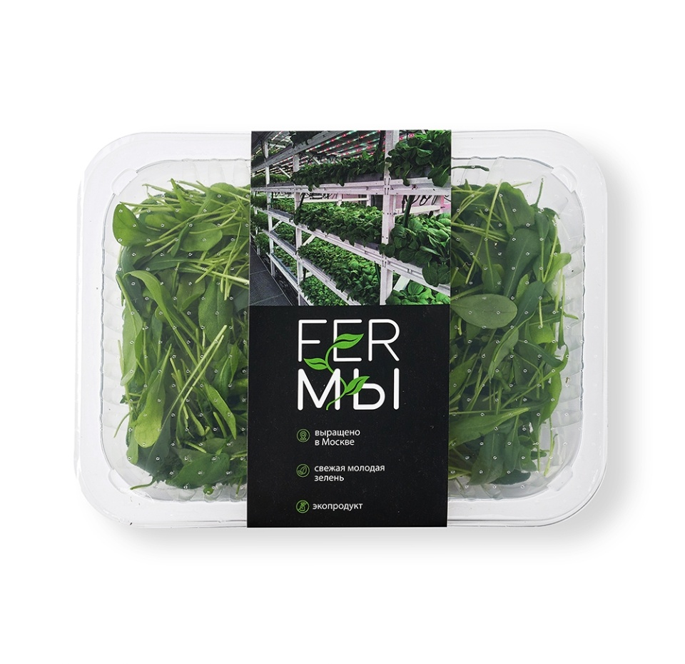 

Салат Рукола Ferмы листовой в срезе 75 г