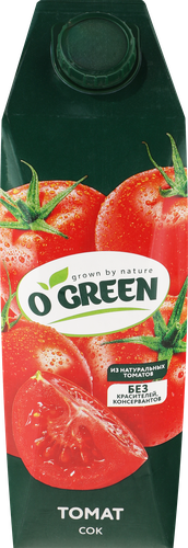

Сок O'green Томат 1 л