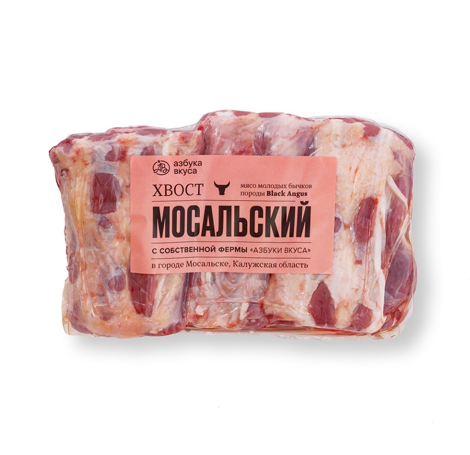 

Хвост молодых бычков, с собственной фермы «Азбуки вкуса» в г. Мосальске, 800 г