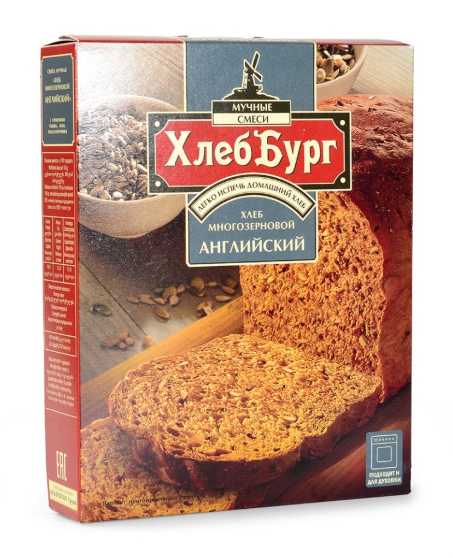 

Смесь для выпечки ХлебБург Хлеб Английский многозерновой 400 г