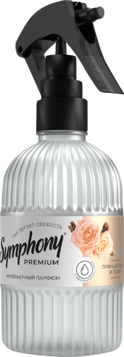 

Интерьерный парфюм Symphony Premium Пряный кедр и роза 300 мл