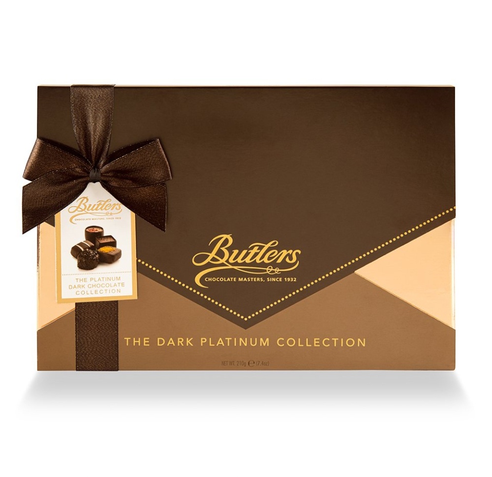 

Шоколадные конфеты Butlers The Dark Platinum Collection 210г
