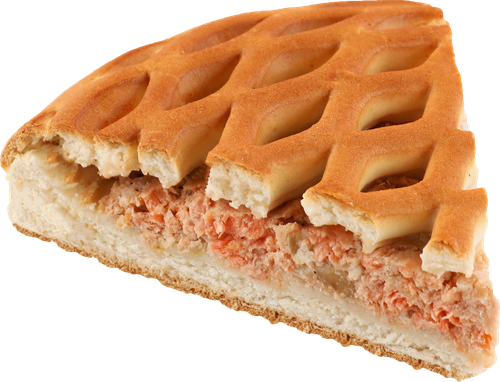 

Пирог с красной рыбой, 175г