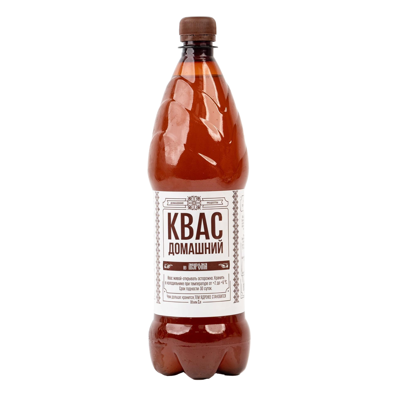 

Квас Домашние рецепты Муромский Домашний живого брожения 1 л