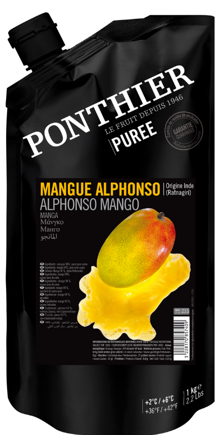 

Пюре манго Ponthier охлажденное 1 кг