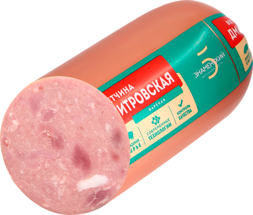 

Ветчина Знаменский ветчинный дом Дмитровская категория В вес