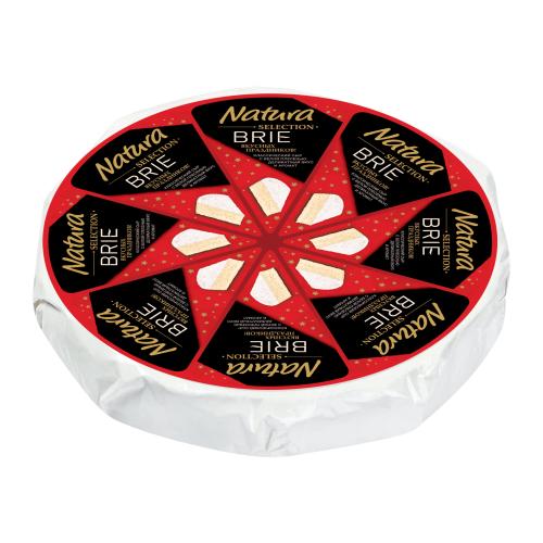 

Сыр Natura Selection Бри с белой плесенью мягкий 50% вес