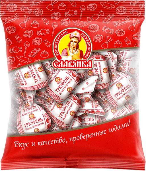 

Конфеты Славянка Трюфель классический 200 г