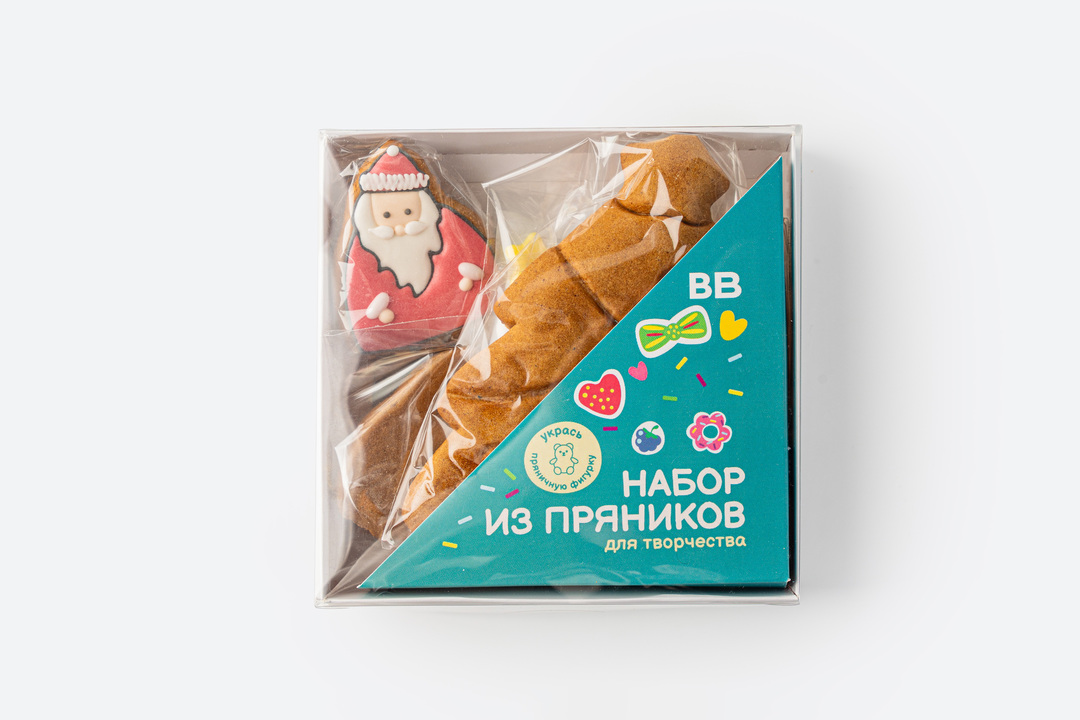 

Набор из пряников ВкусВилл зимний для творчества 200 г