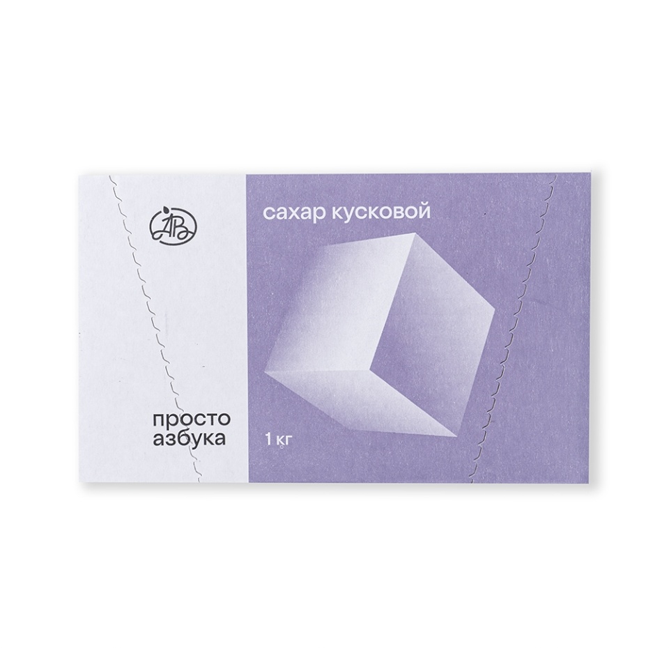 

Сахар кусковой категории ТС2, «Просто Азбука», 1 кг, Россия