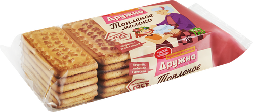 

Печенье Томский кондитер сахарное, топленое молоко 400 г