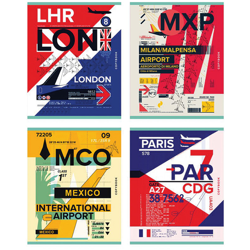 

Тетрадь BG Start travel А5 96 листов в клетку 1 шт. дизайн в ассортименте