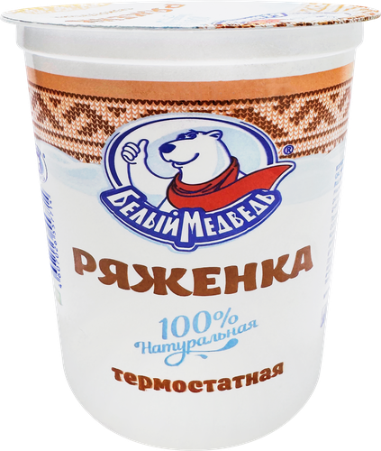 

Ряженка Белый Медведь 3.2% 290 г