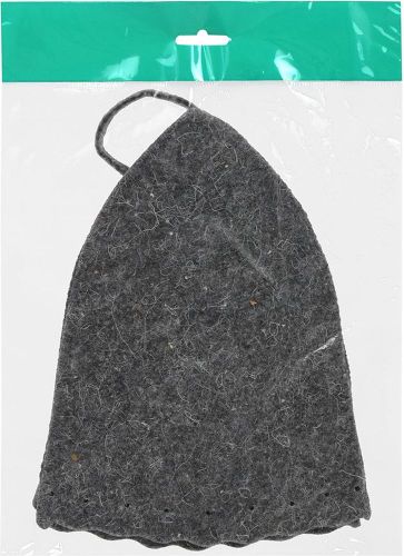 

Шапка для бани и сауны Банные штучки Классика Серая 1 шт.