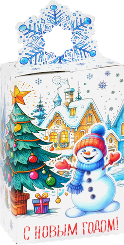 

Новогодний подарок Пензенская КФ N1 Снежинка Новогодний дворик 200 г