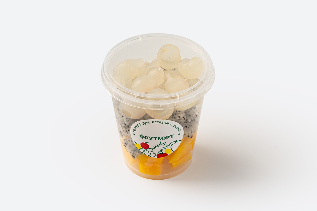 

Фруктовый микс Фруткорт манго питахайя лонган 280 г