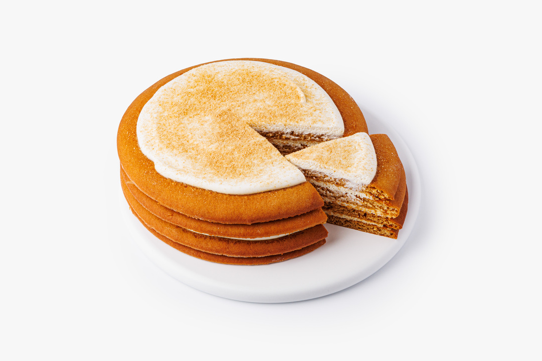 

Торт ВкусВилл Медовый со сметанным кремом 890 г