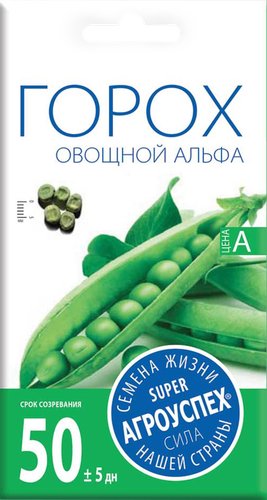 

Семена Агроуспех Горох Альфа 10 г