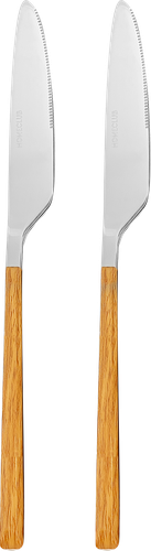 

Набор столовых ножей Homeclub Wood 2 шт.