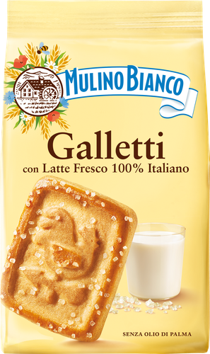 

Печенье Mulino Bianco Galletti с сахарными кристаллами 350 г