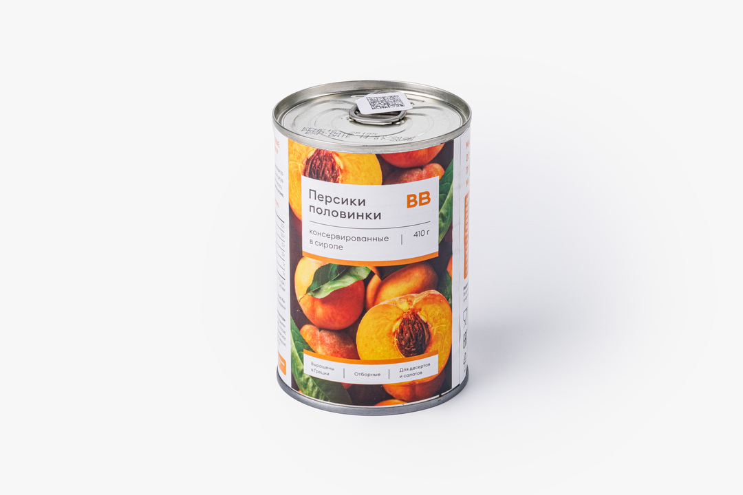 

Персики ВкусВилл половинки в сиропе 410 г