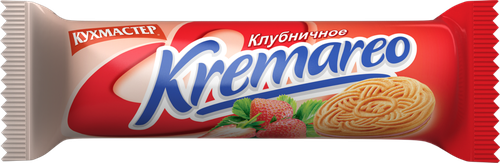 

Печенье Кухмастер Kremareo клубничное 100 г