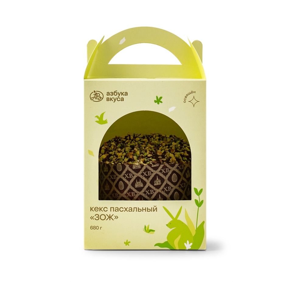 

Кекс пасхальный Азбука вкуса зож 680 г