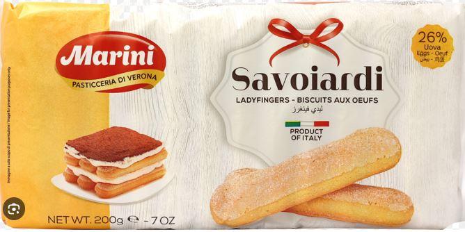 

Печенье Marini Savoiardi Дамские пальчики 200 г