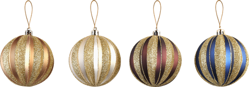 

Шар елочный Homeclub глиттерные линии 8 см пластик 1 шт цвет в ассортименте