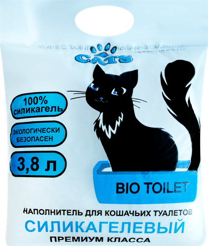 

Наполнитель силикагелевый Кот Лета для кошачьего туалета 3.8 л