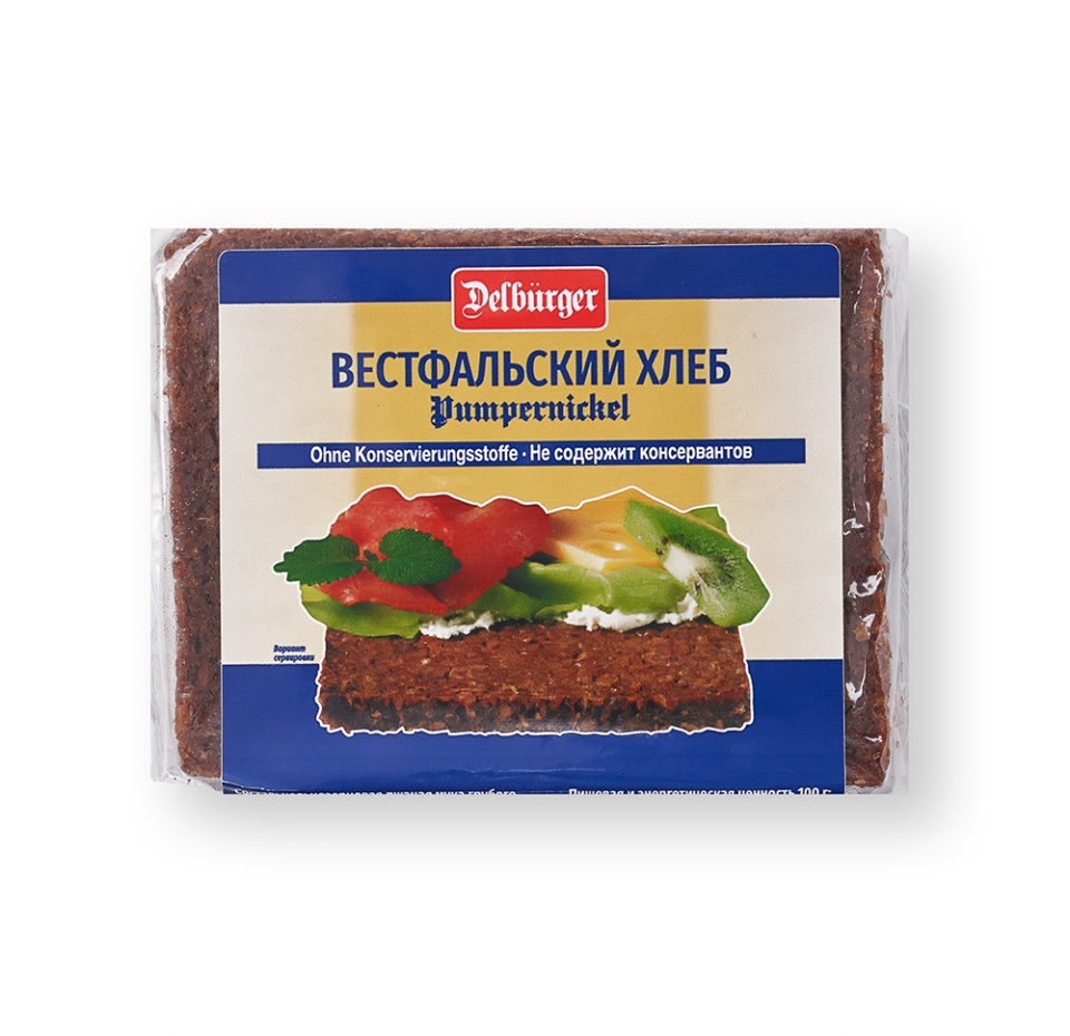 

Хлеб Вестфальский Delba Backbetrieb GmbH 500 г