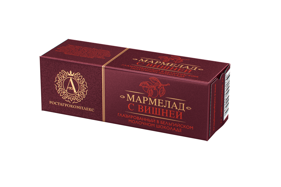 

Мармелад А.Ростагрокомплекс Вишня в молочном шоколаде глазированный 45 г