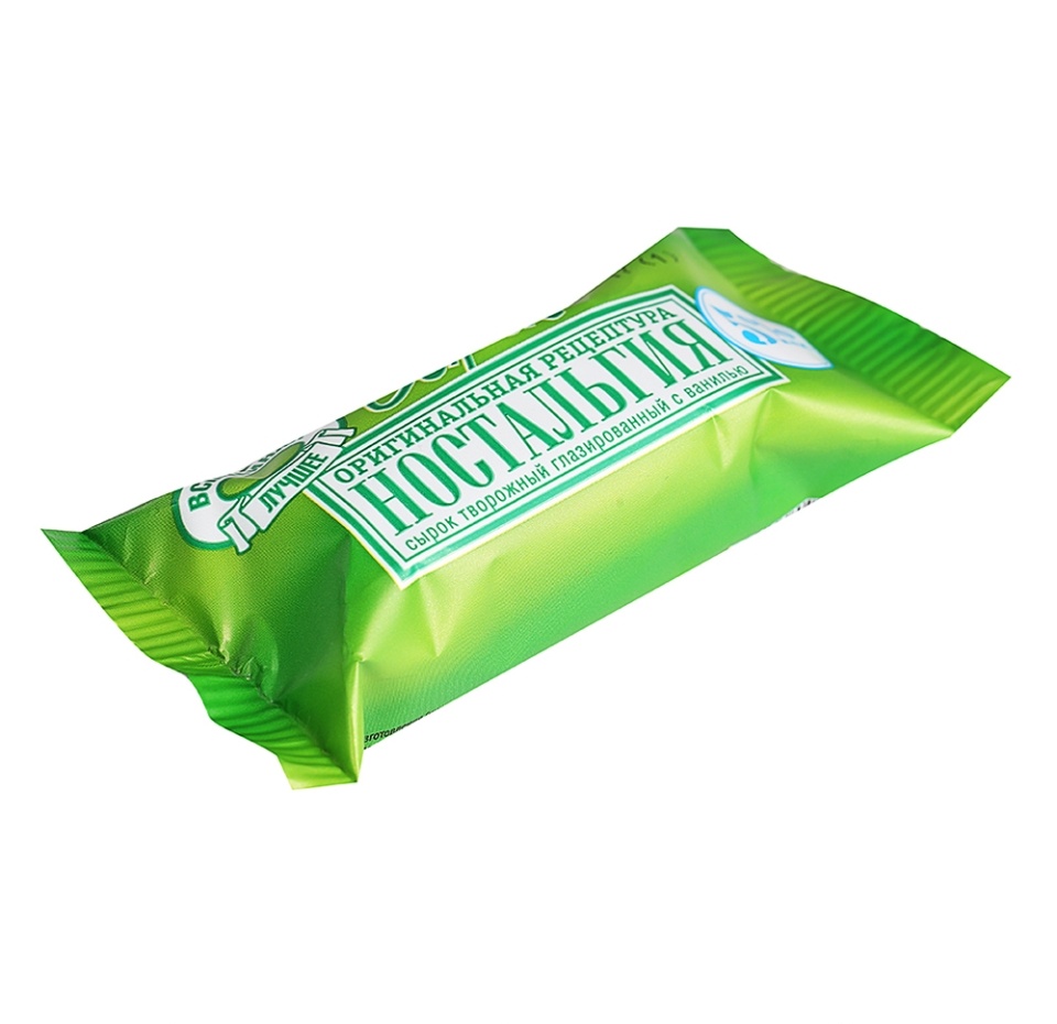 

Сырок глазированный Ностальгия с ванилью 5% 45 г