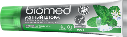 

Зубная паста Biomed Мятный шторм 100 г