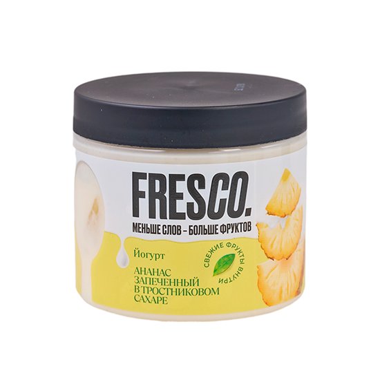 

Йогурт Fresco с запеченным ананасом 140 г