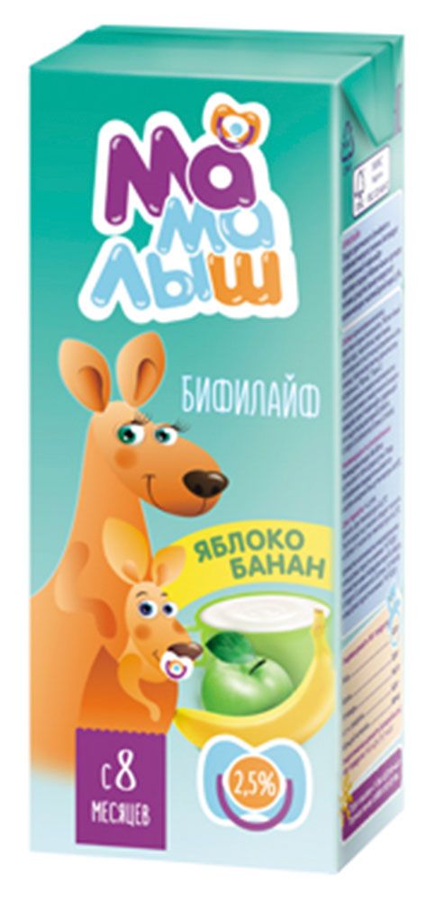 

Бифилайф Молком Яблоко-банан 2.5% 210г