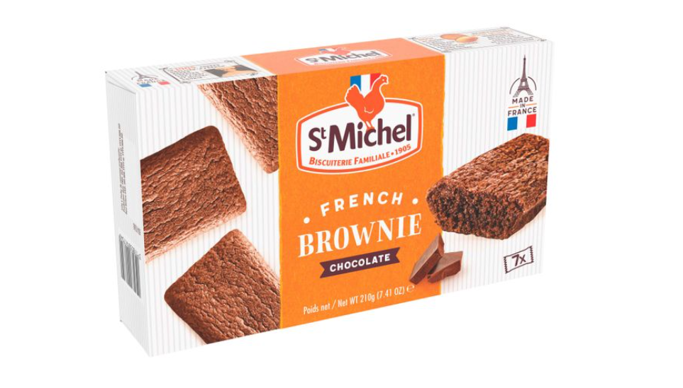 

Пирожное St Michel Брауни шоколадное с молочным шоколадом 210 г
