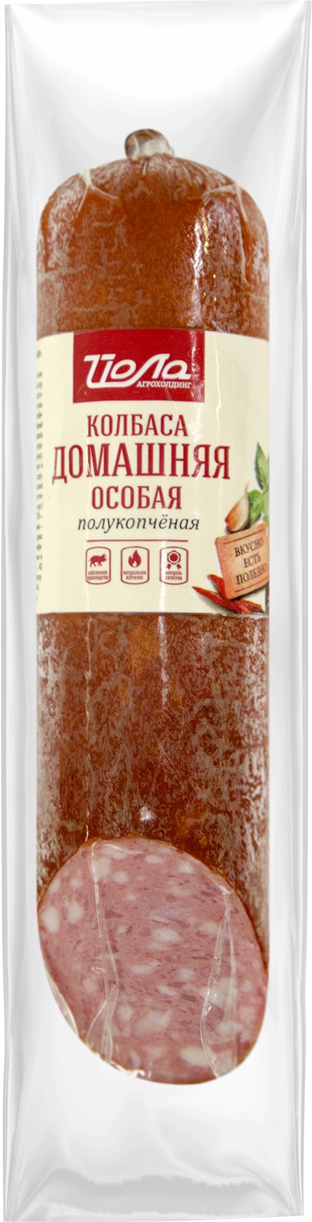 

Колбаса Йола Домашняя особая полукопченая 400 г