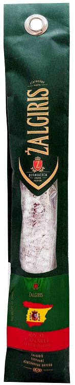 

Колбаса сыровяленая Zalgiris Canard Фуэт классический из утки 120 г