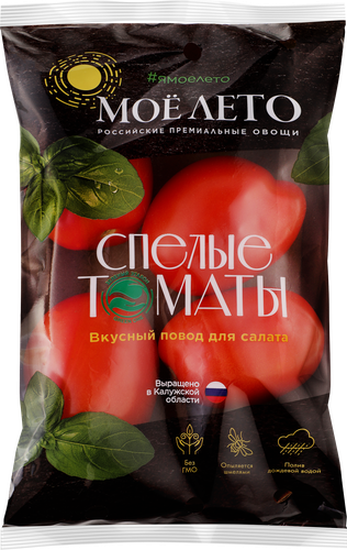 

Томаты Эко-культура сливовидные красные 450г